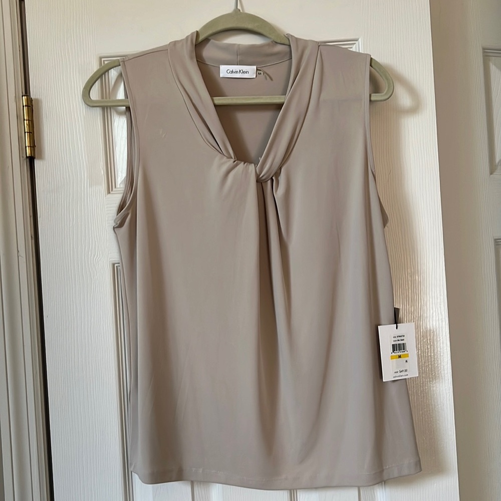 Calvin Klein blouse size medium.